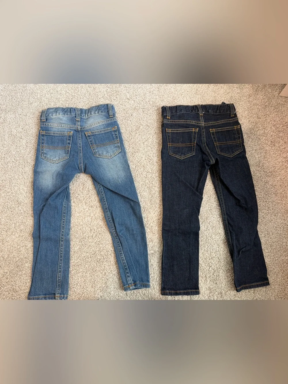 Lot of 7 Osh Kosh B'gosh Pants 4 Straight 2 Skinny 4T